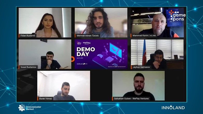 “INNOLAND”də oyun tərtibatçıları üçün “Demo day” keçirilib